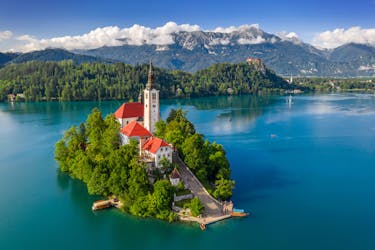 Tour privato di mezza giornata del lago di Bled da Lubiana